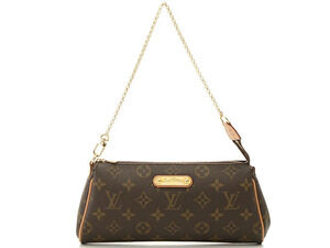 LOUIS VUITTON Eva Handbag Monogram Brown